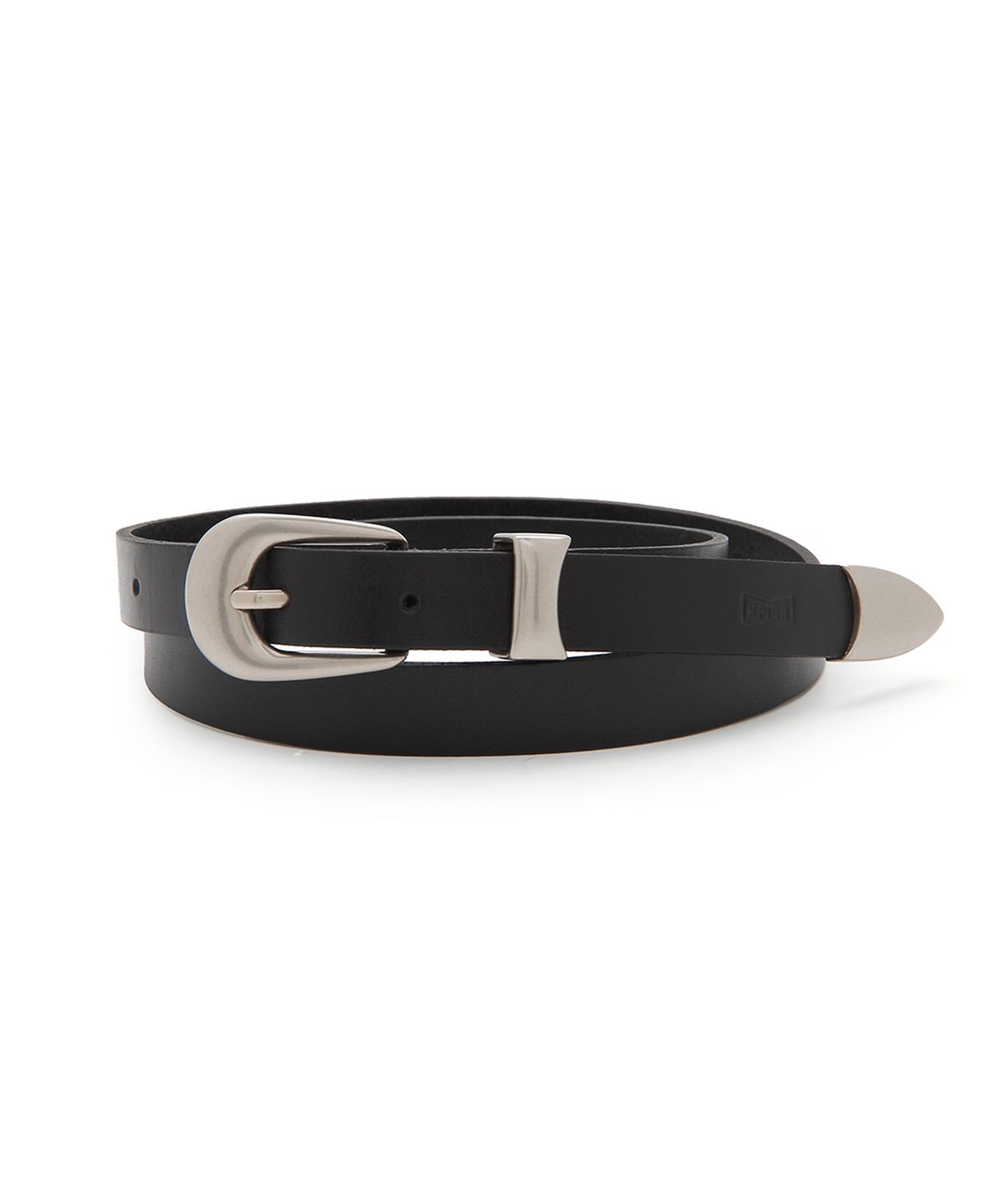 엑스피어(XPIER) metal hoop leather belt