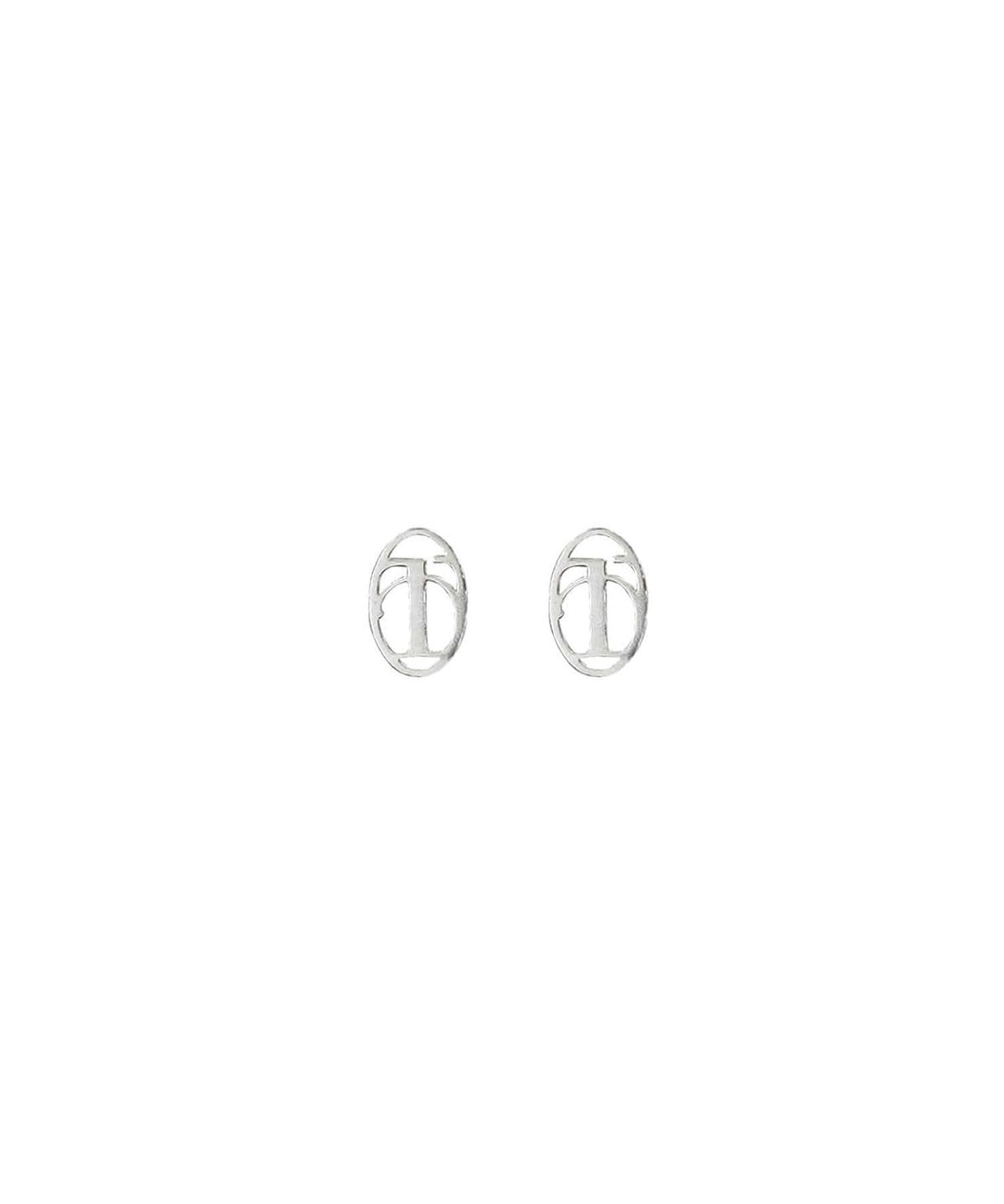 트리밍버드(TREEMINGBIRD) Logo Stud Earring [ Silver 92.5 ]