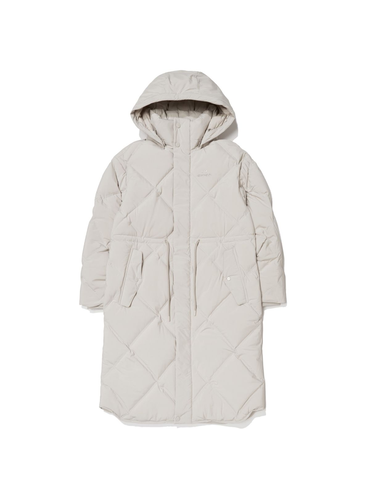 아이더(EIDER) BIG DIAMANT LONG (빅디아망 롱) 다운 자켓_Sand beige