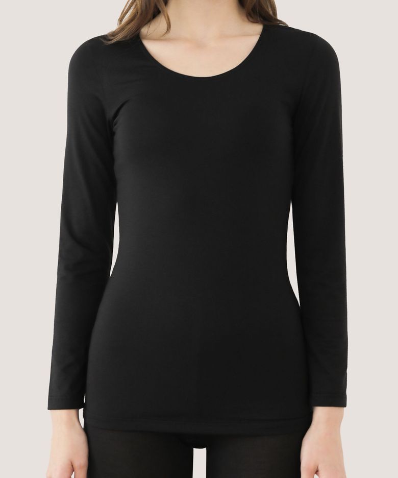 B-여성 보디히트 발열 상의