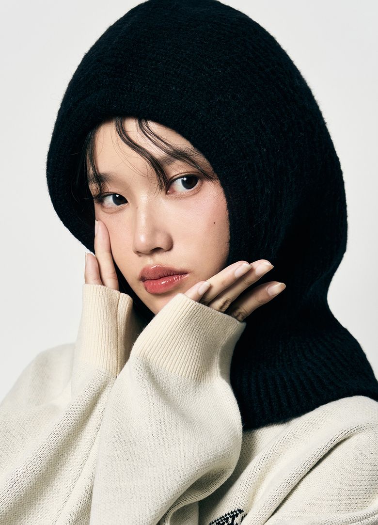 릴렉시드 니트 바라클라바 [BLACK]