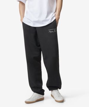 로고 조거 팬츠 - 블랙 / CMR607BLACK