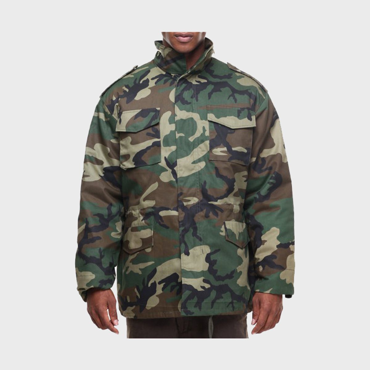 로스코(ROTHCO) 7991 M-65 필드자켓 (WOODLAND CAMO)
