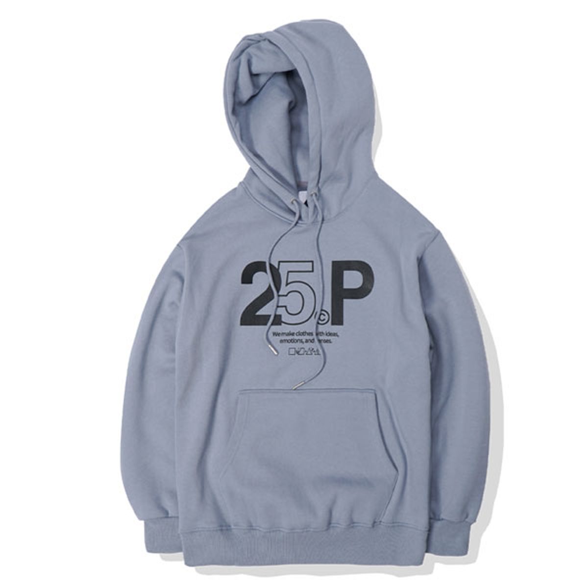 이십오퍼센테이지(25PERCENTAGE) 25P 센스 메이커 기모 후디 25PU3WHD0 라이트스카이