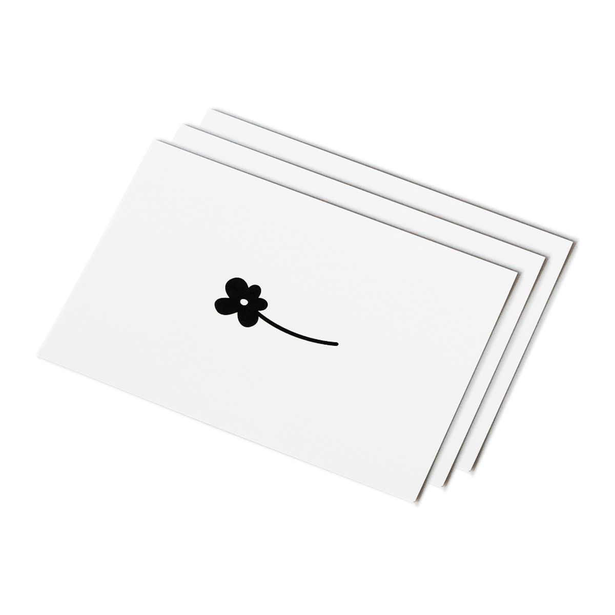 자아 라이브러리(ZAAH LIBRARY) (3장) 플라워 레터 FLOWER LETTER 편지지