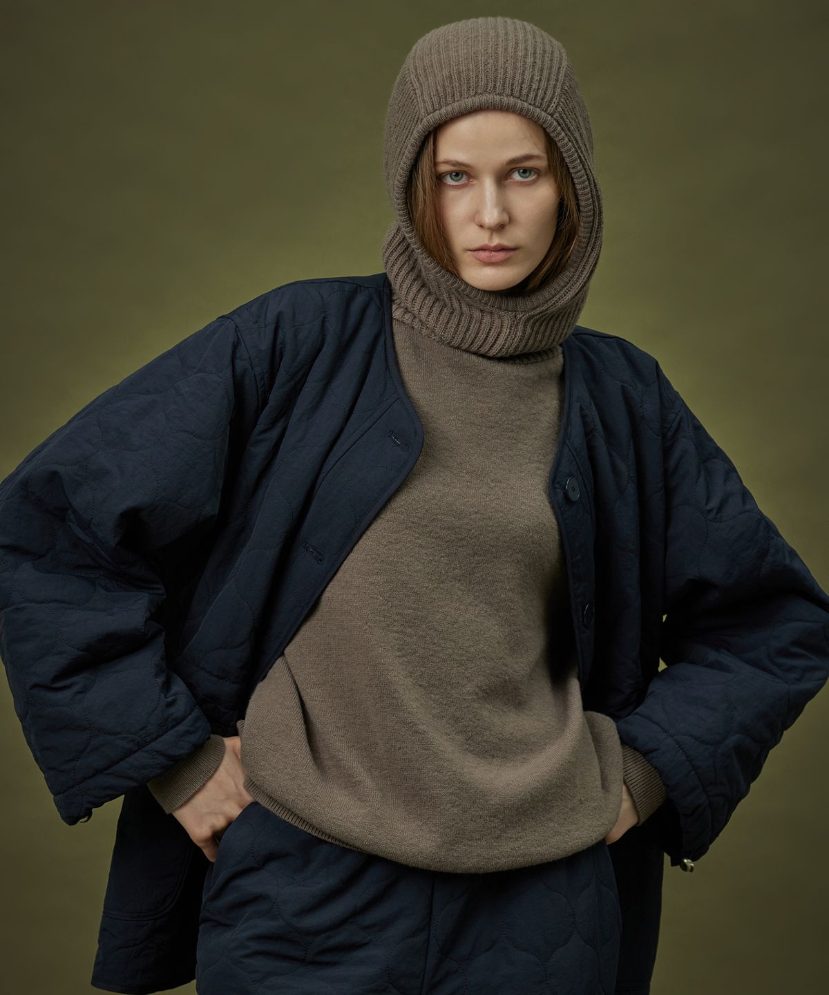 아템포(ATEMPO) HOODIE KNIT_etoffe (women)