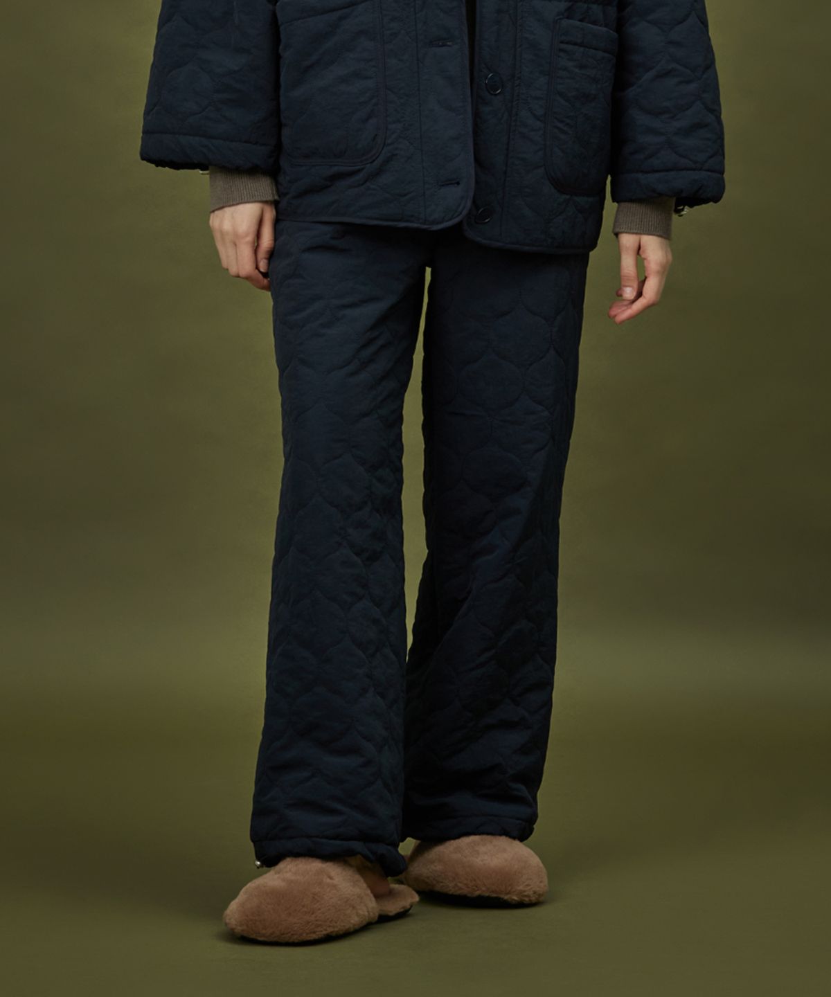 아템포(ATEMPO) QUILTING PADDING PANT_navy (women)