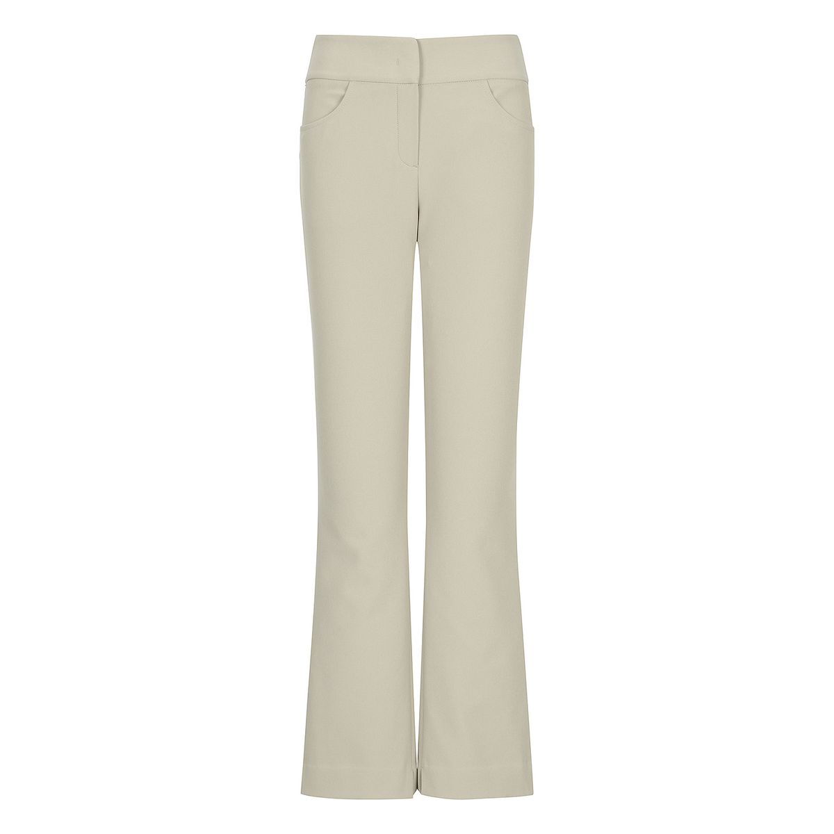 마틴골프(MARTINE GOLF) Logo Banding Bootcut Pants_Beige