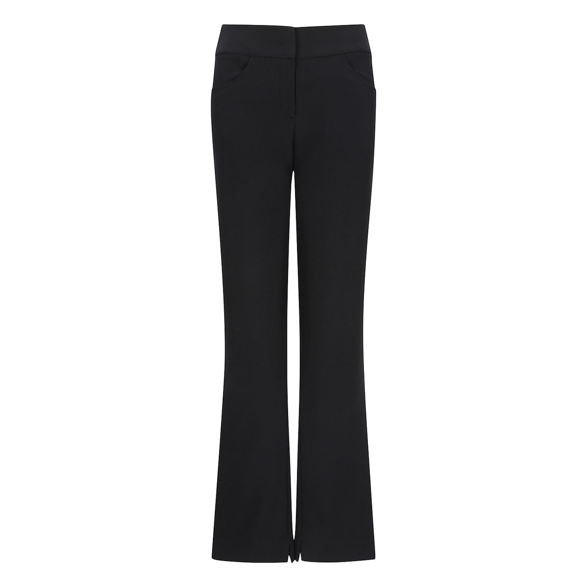마틴골프(MARTINE GOLF) Logo Banding Bootcut Pants_Black