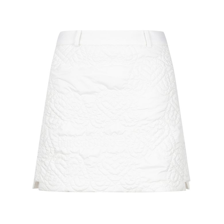 Logo Quilting Culotte_O/White