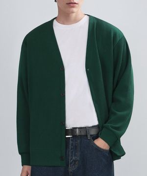 GAFF TEX CARDIGAN (GREEN)