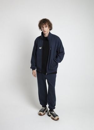 유니 저지 셋업 자켓_NAVY