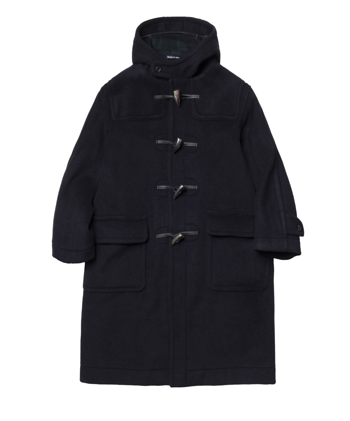 런던트레디션(LONDONTRADITION) Milford Mens Duffle Coat - Navy BW 28
