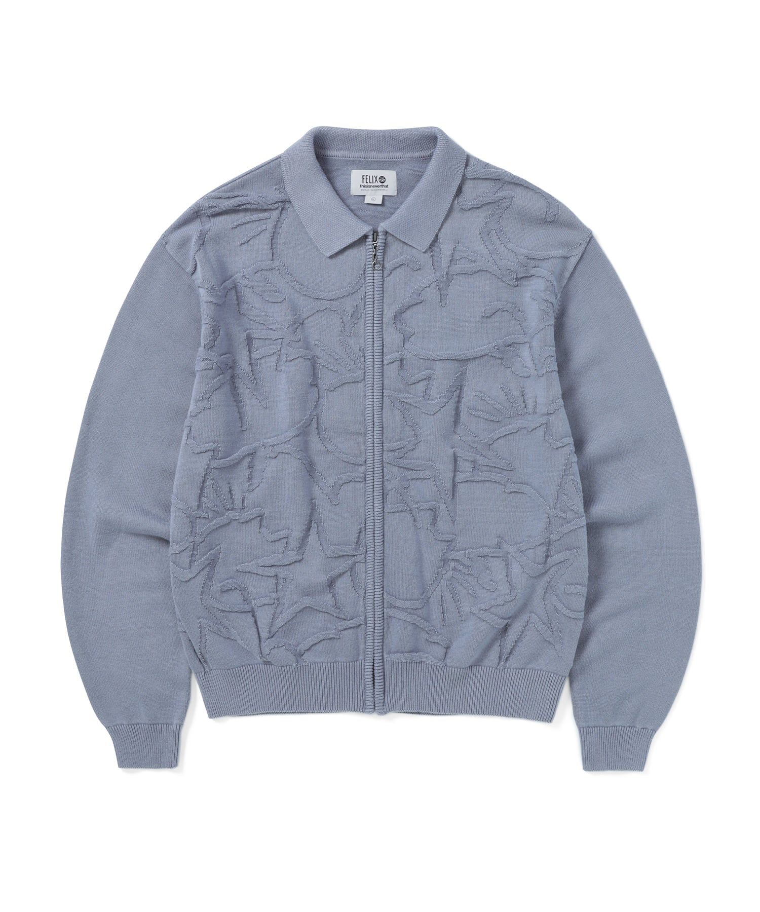 MUSINSA公式 | thisisneverthat TNT Felix Overdyed Knit Pale Purple