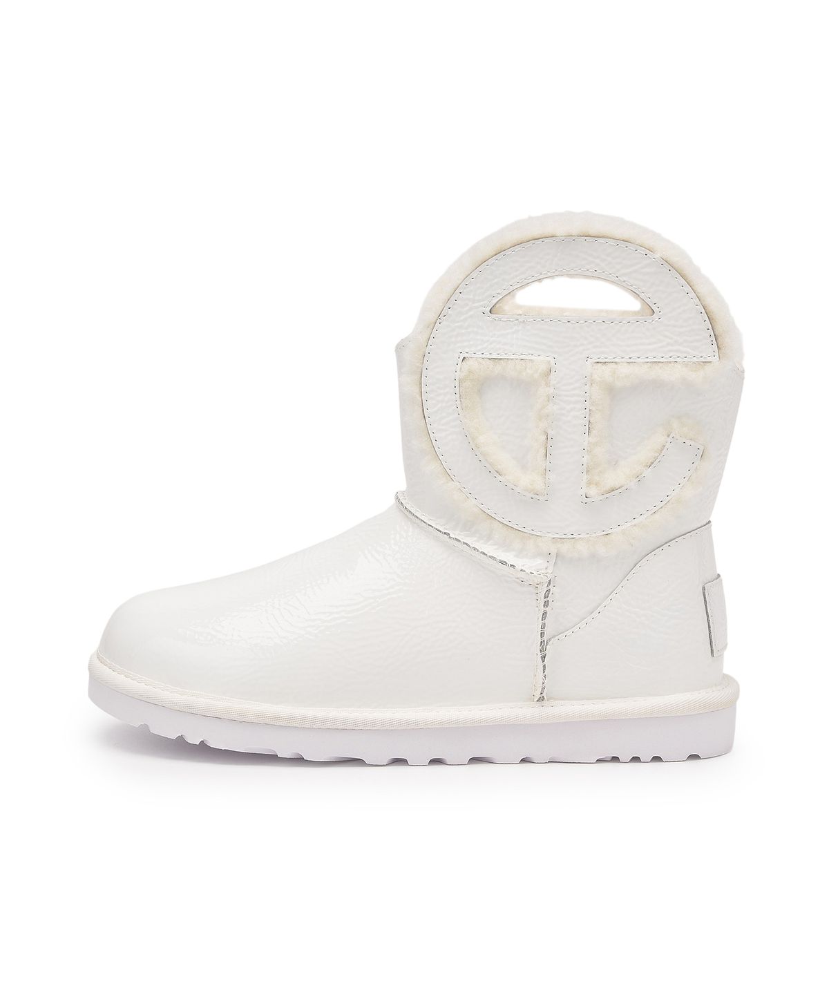 어그(UGG) UGG X TELFAR 로고 미니 크링클 W - 화이트/ 1155790WHT