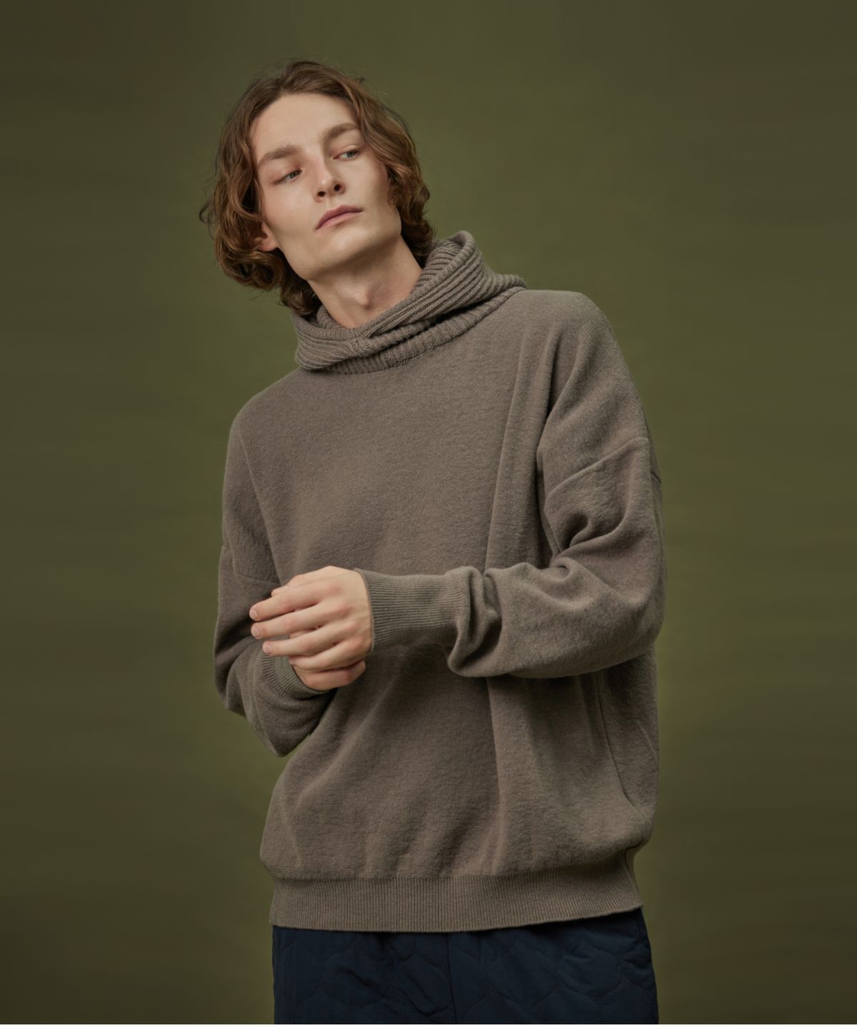아템포(ATEMPO) HOODIE KNIT_etoffe (men)