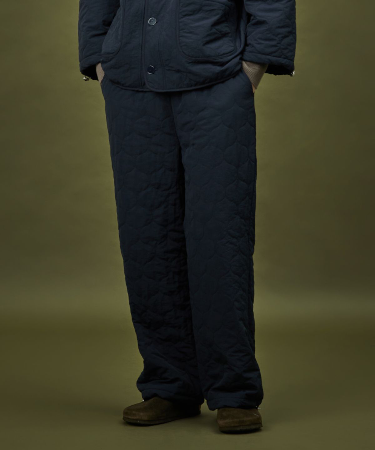 아템포(ATEMPO) QUILTING PADDING PANT_navy (men)