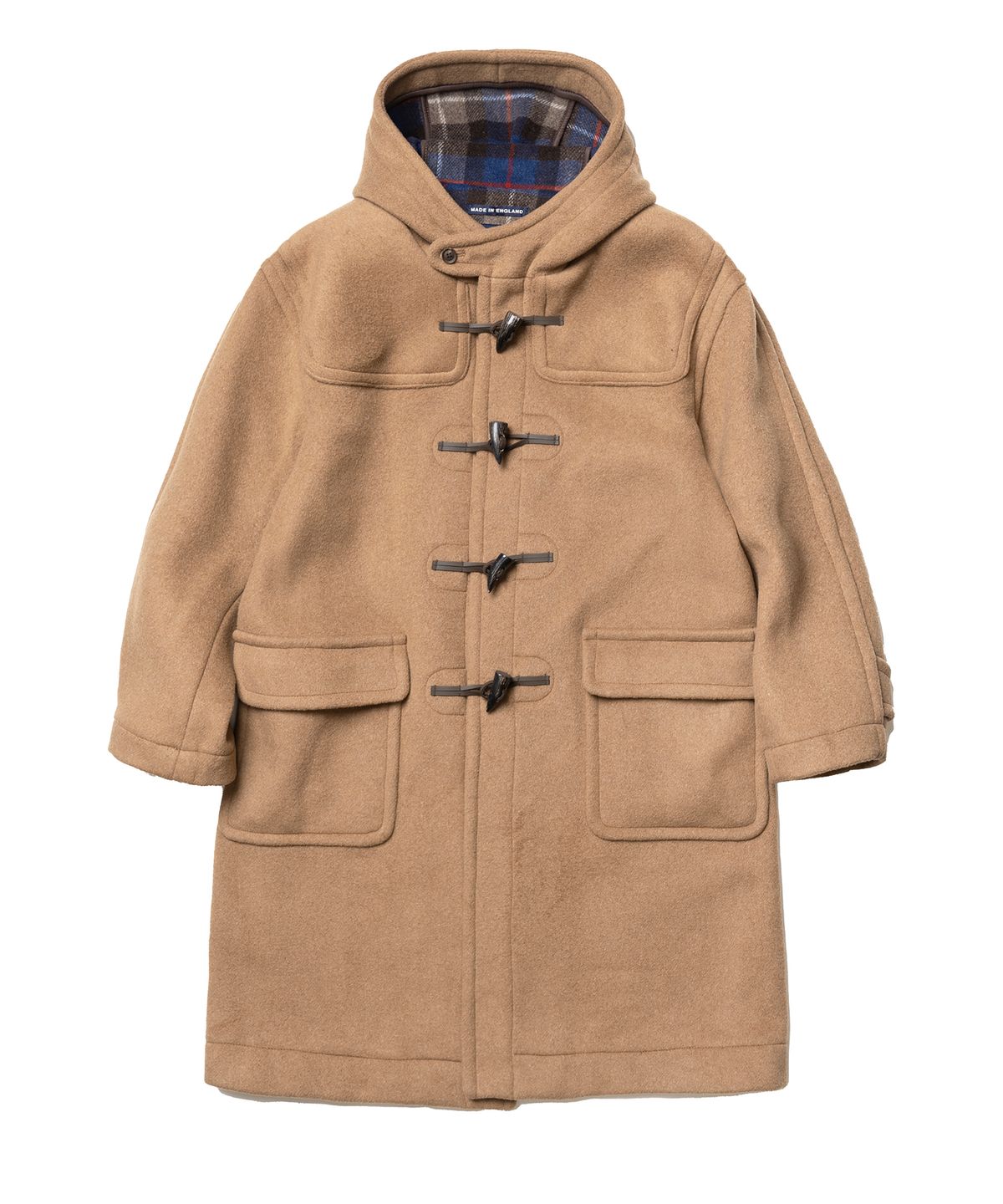 런던트레디션(LONDONTRADITION) Milford Mens Oversize Duffle Coat - Vicuna 132