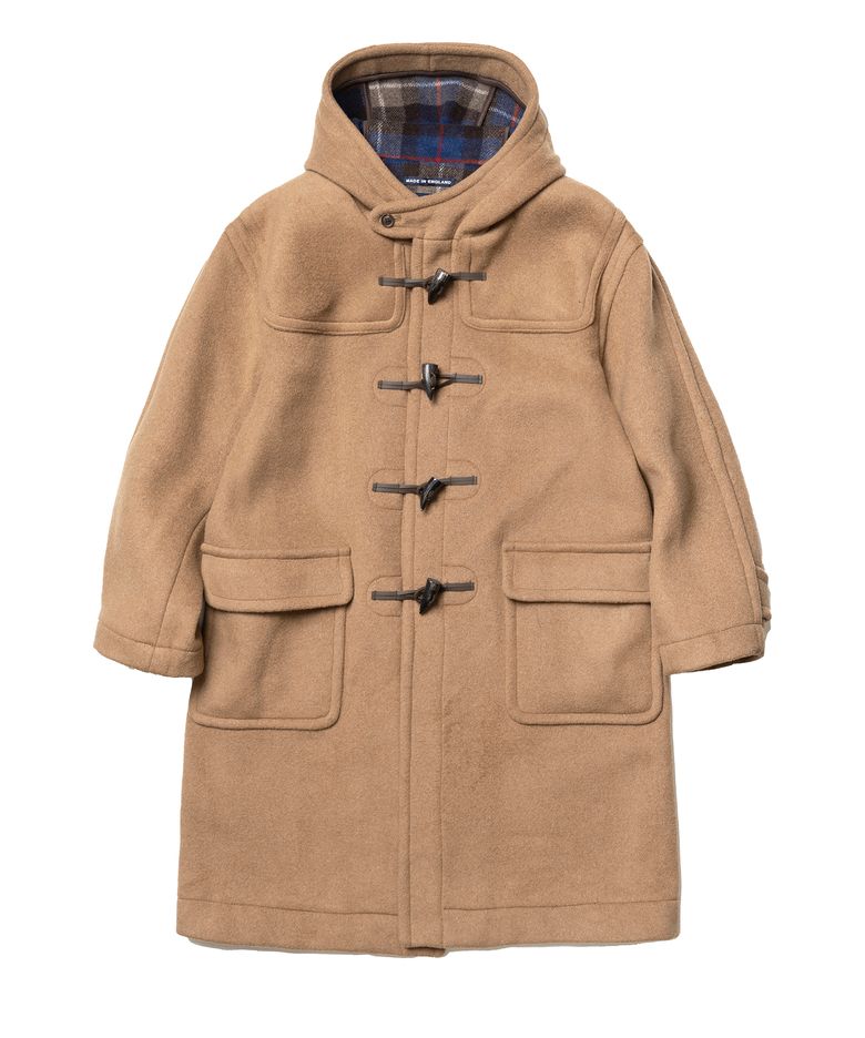 Milford Mens Oversize Duffle Coat - Vicuna 132