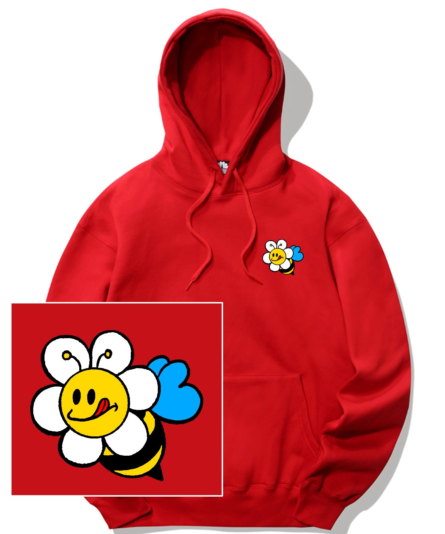 TRIPSHION HONEY BEE LOGO フーディー 9colors MUSINSA | TRIPSHION HONEY BEE LOGO Hoodie - Blue