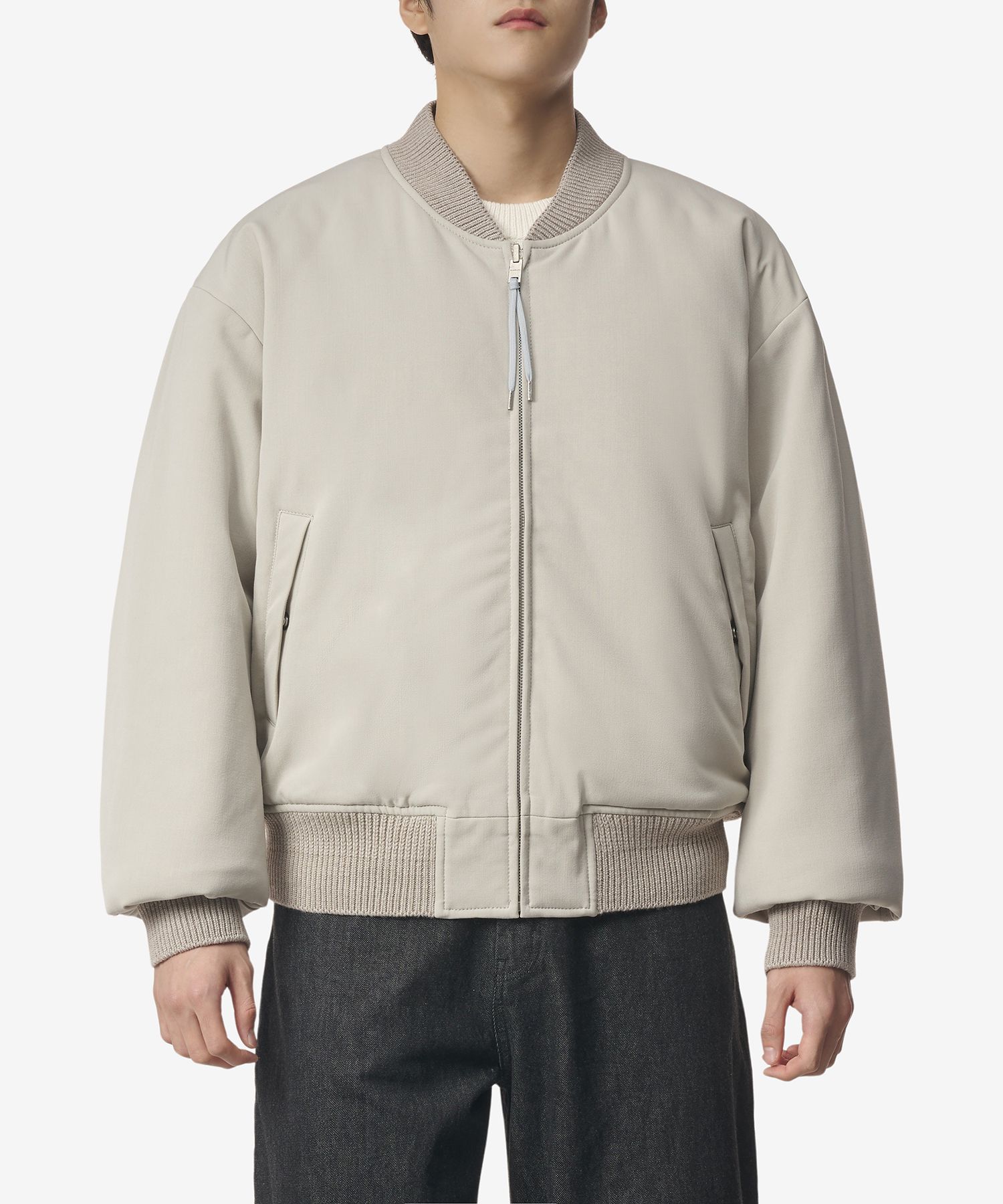 MUSINSA公式 | ACNE STUDIOS Logo Embroidery Reversible Bomber 