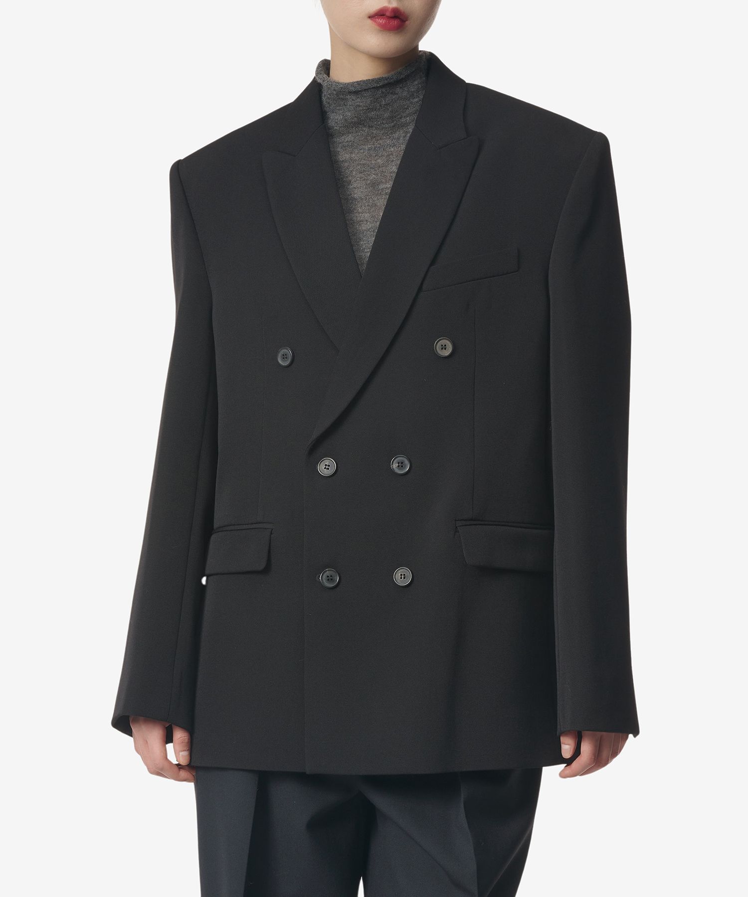 MUSINSA公式 | WARDROBE.NYC バージンウールダブルブレストジャケット