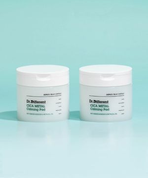 시카 메탈 카밍 패드 60매 듀오 세트