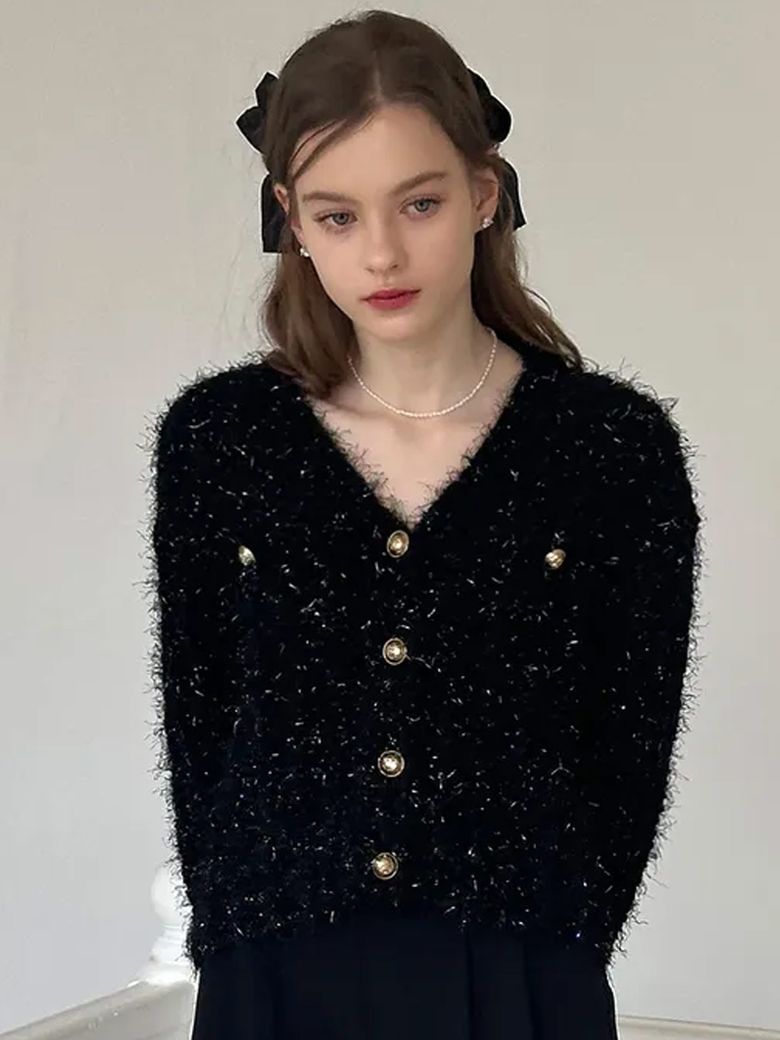 Lautre Jade Metal Knit Jacket