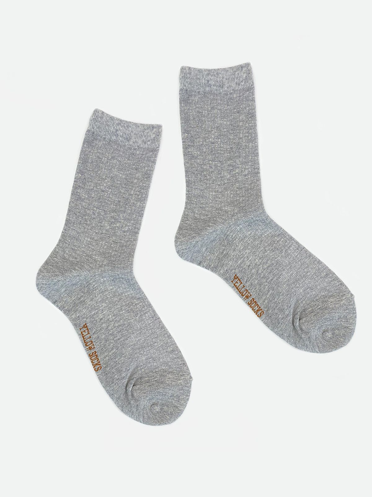 옐로우삭스(YELLOWSOCKS) 소프트 골지 그레이