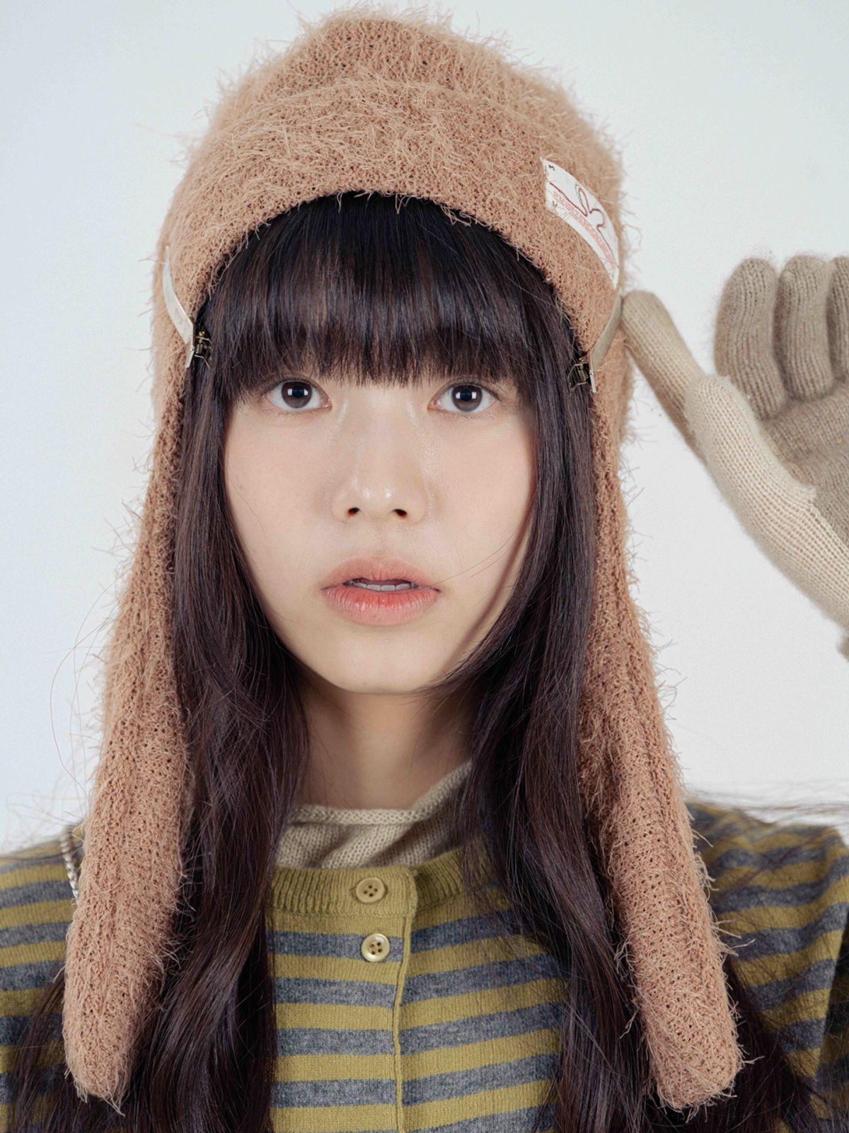 무음(MUWM) 비글 비니 Beagle Beanie (Beige)