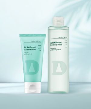 지성피부 기초 세트 (토너+크림)