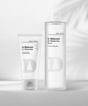 중건성피부 보습 기초 세트 (토너+크림)