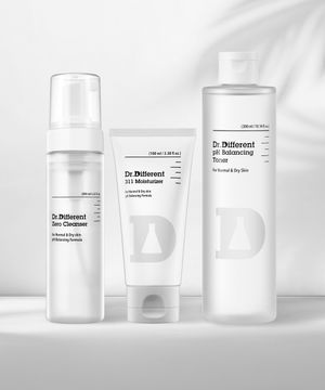 중건성피부 스킨케어 3종 세트 (클렌징폼+토너+크림)