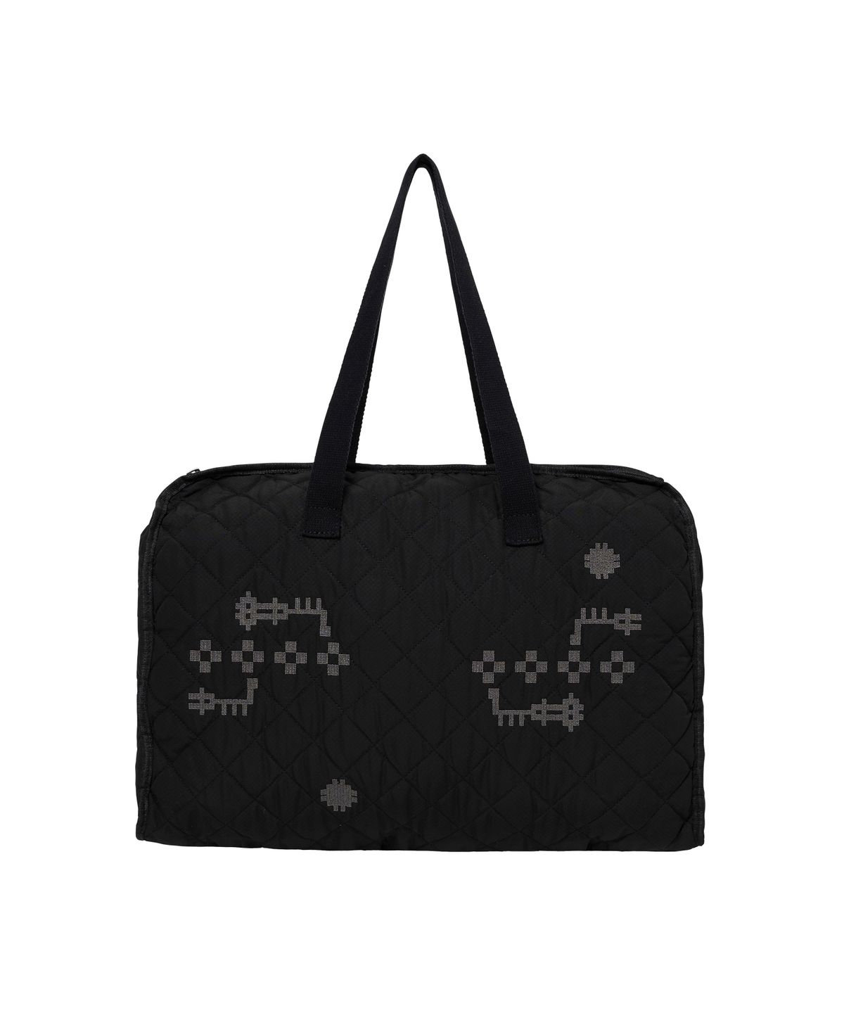 웰빙익스프레스(WELLBEING EXPRESS) Quilted Tote Bag Black