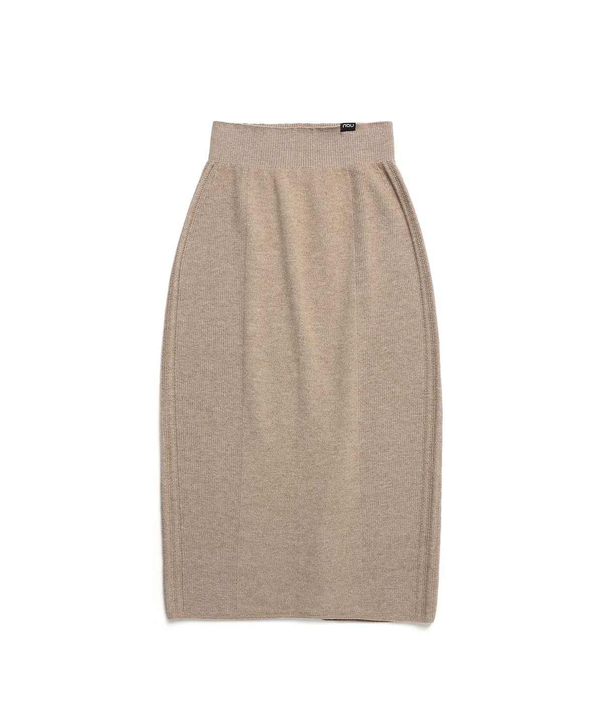 나우(nau) W 홀가먼트 니트 스커트 Sp Linen