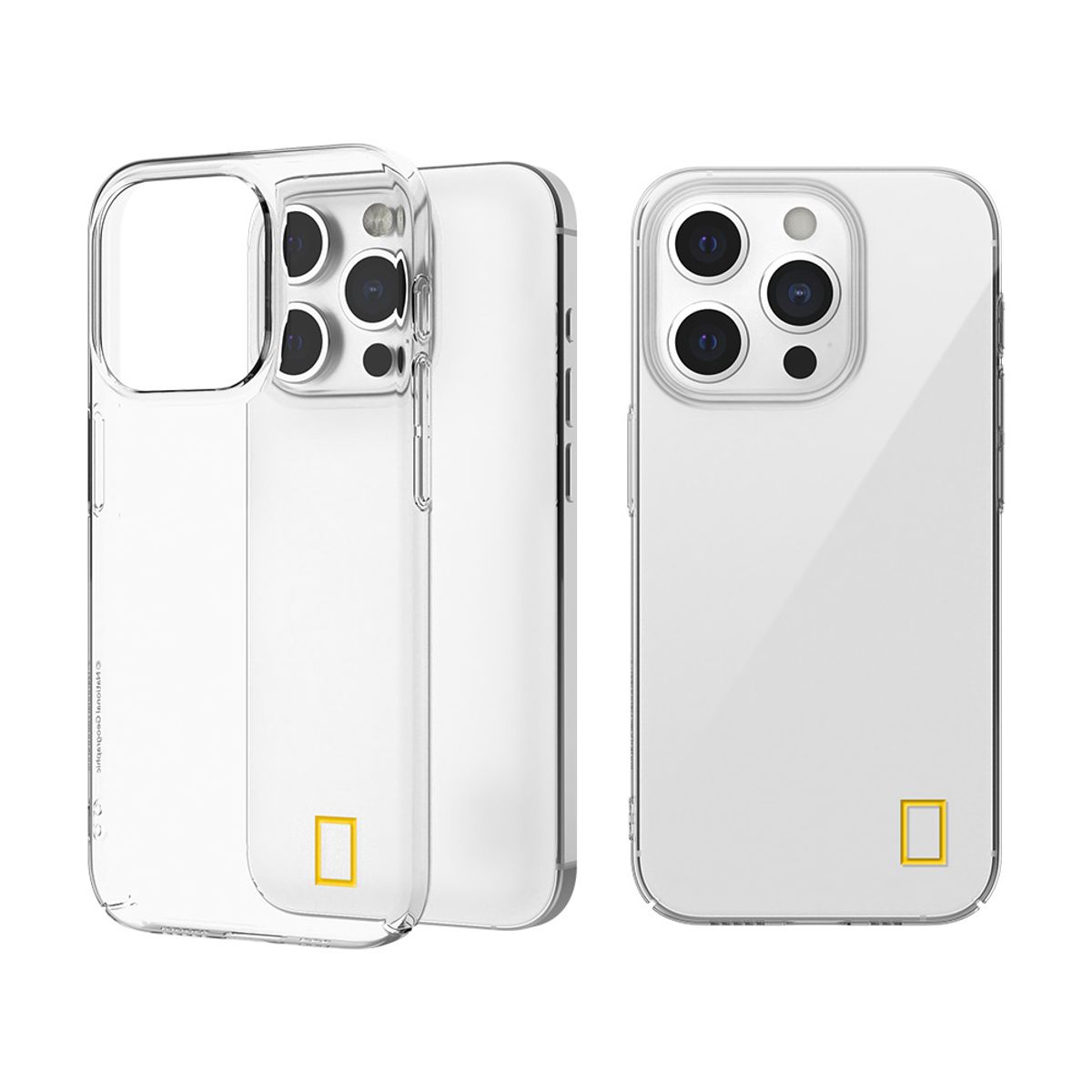 내셔널지오그래픽 모바일(NATIONAL GEOGRAPHIC MOBILE) 아이폰15 프로 프로맥스 플러스 크리스탈 슬림핏 케이스