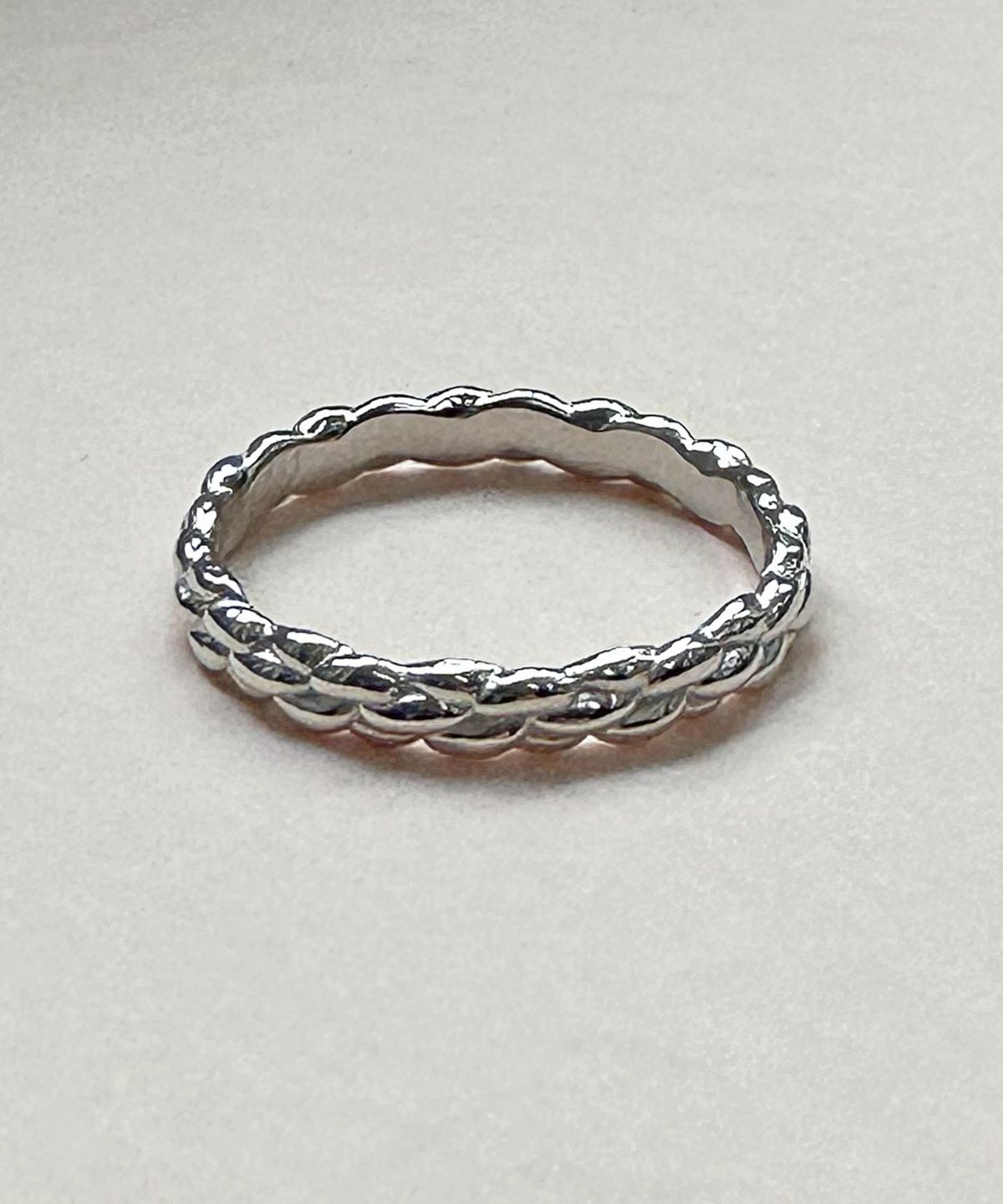 바라두(BARADU) [BARADU 925] Simple rattan ring