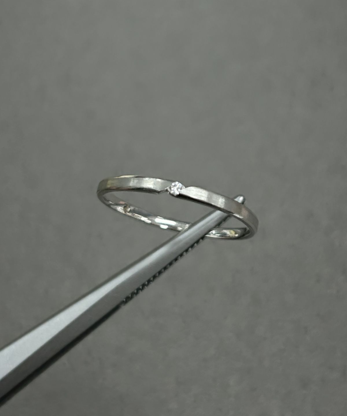 바라두(BARADU) 925 Slim oblique edge ring