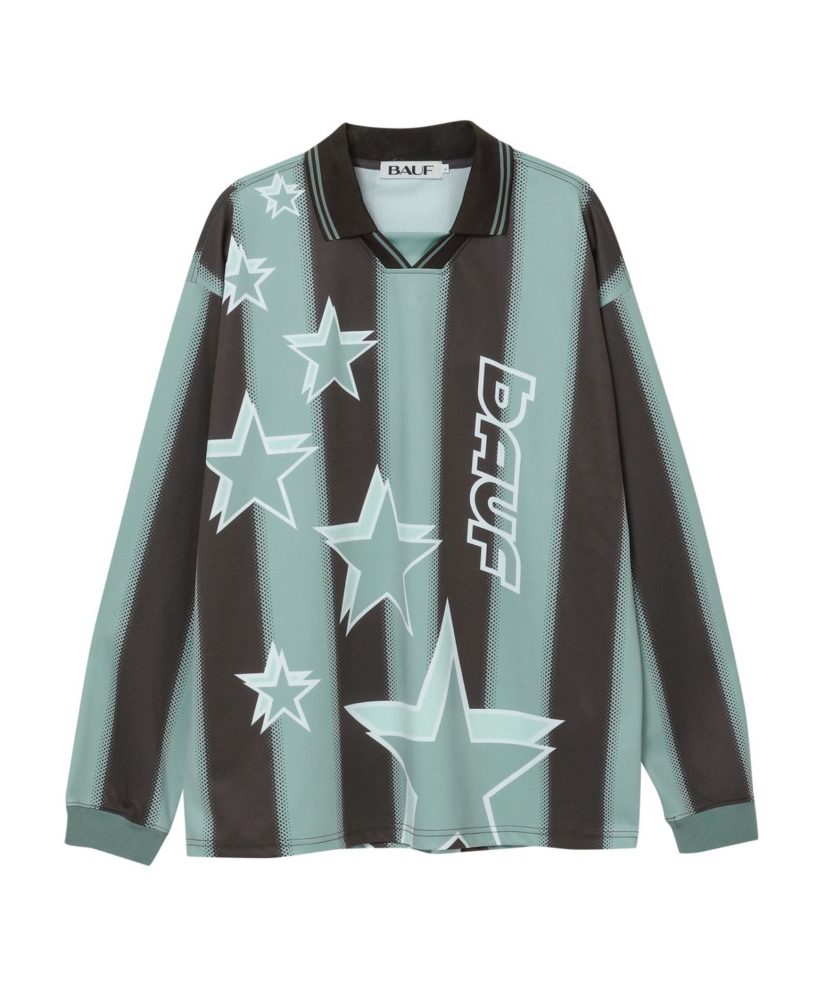 바우프(BAUF) B STAR 스트라이프 유니폼 풋볼 져지 [민트]