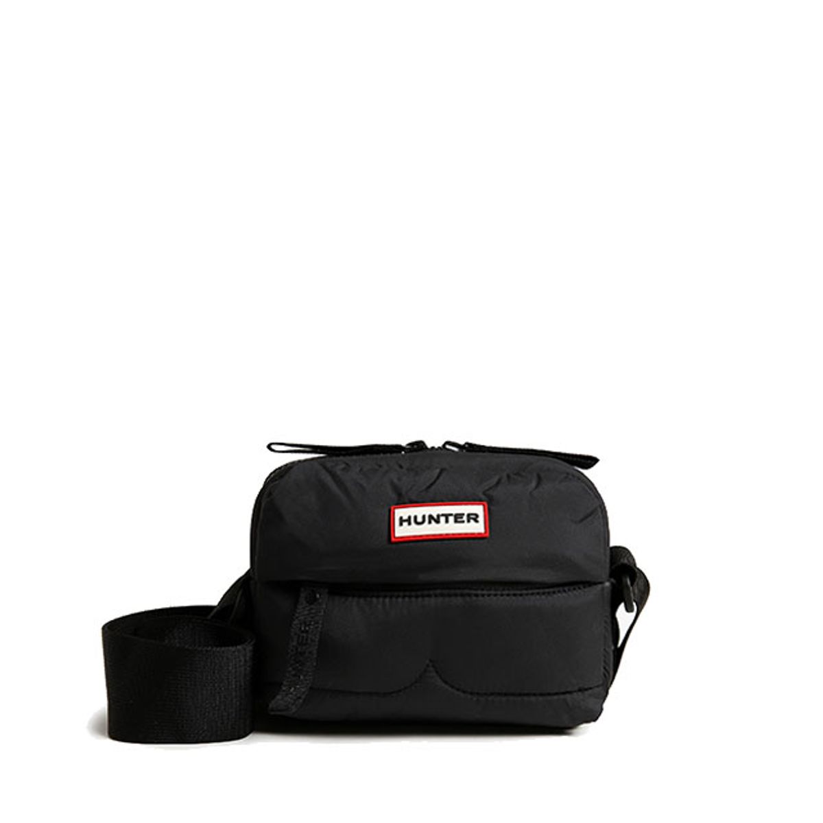 헌터(HUNTER) [UNISEX] 인트레피드 푸퍼 미니 크로스백 - 블랙 UBX2238CPEBLK