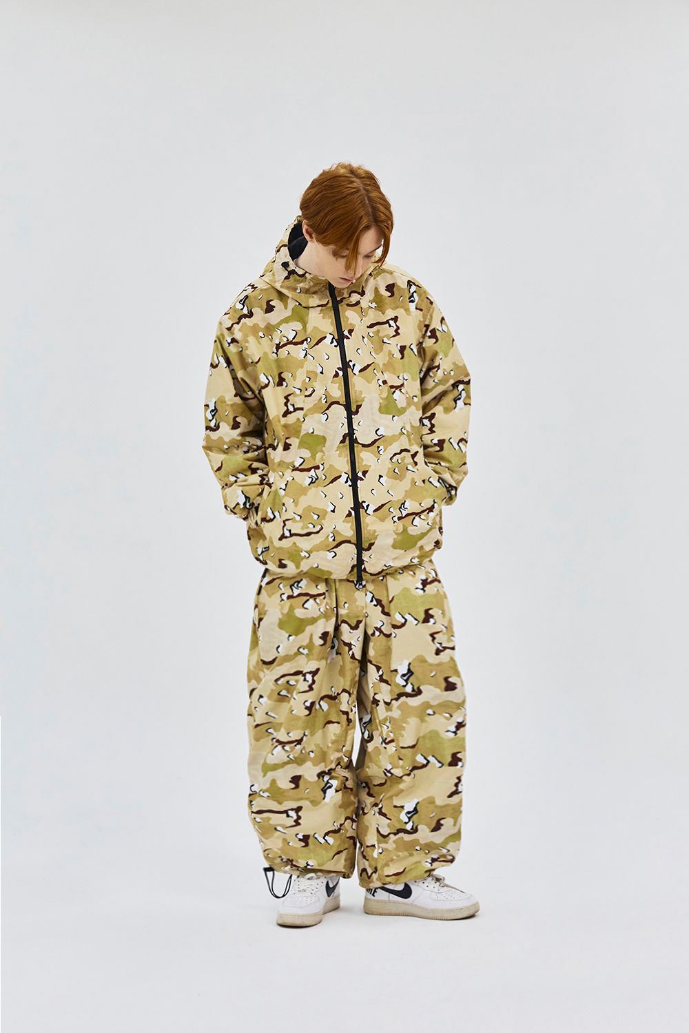 MUSINSA公式 | BSRABBIT トワン スーパーワイドベンチレーションパンツ