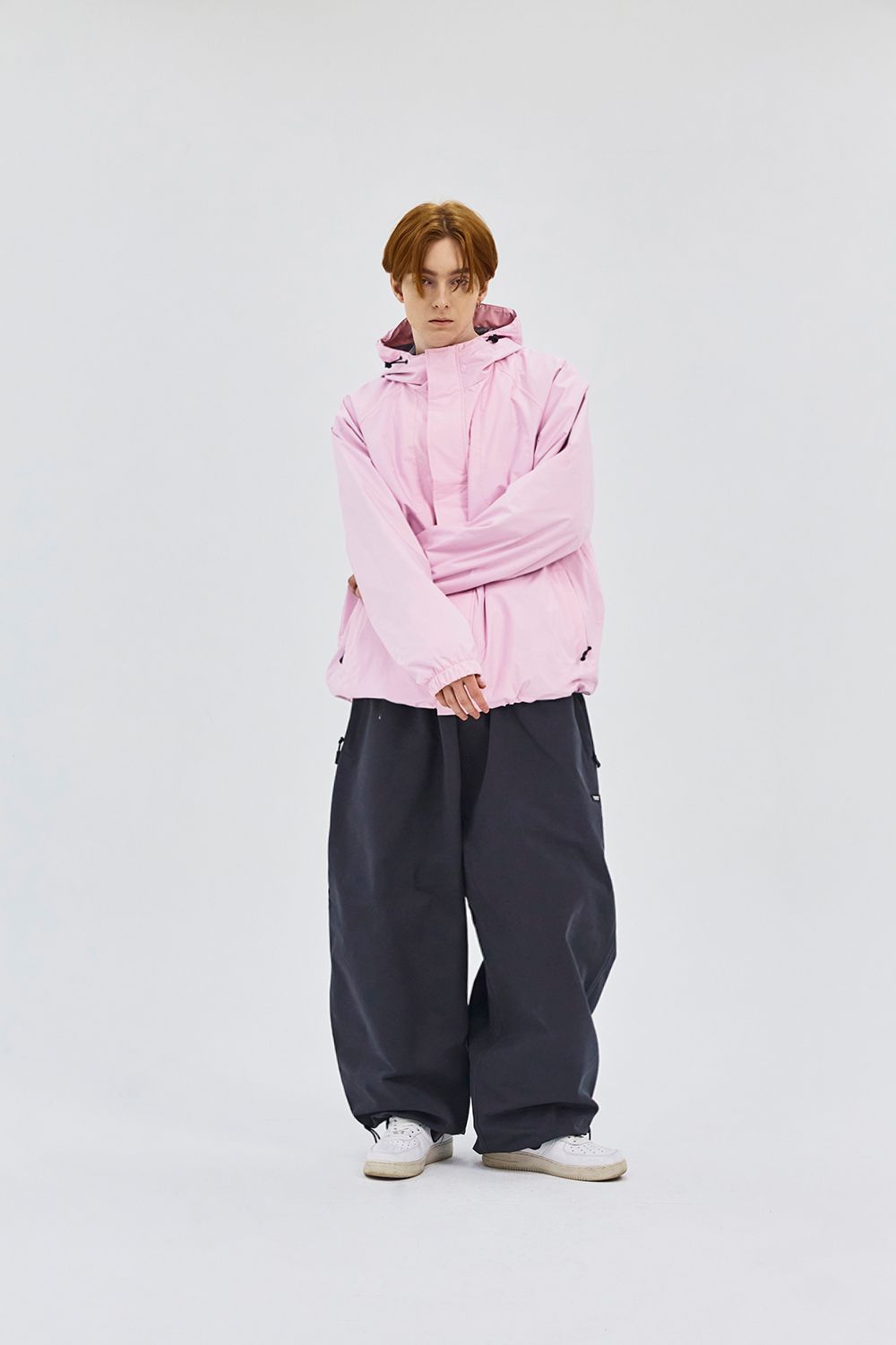 スノーボード BSRABBIT LOGO COTTON SUPER WIDE VENT BSRABBIT ビエスラビット LOGO COTTON SUPER WIDE VENTILATION PANTS