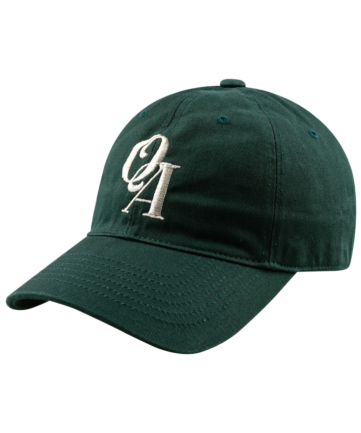 오픈 에티튜드(OPEN ATTITUDE) OA LOGO BALL CAP[DARK GREEN]