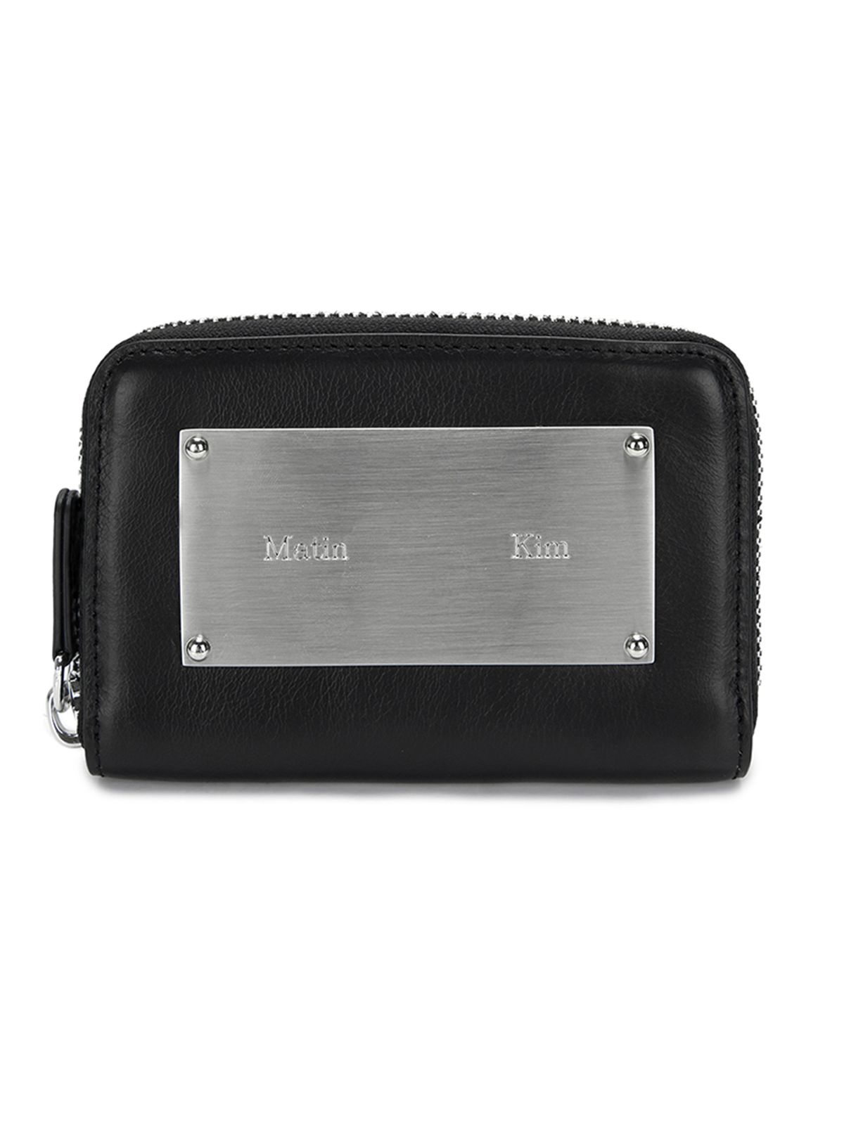 마뗑킴(MATIN KIM) VINTAGE COMPACT WALLET IN BLACK