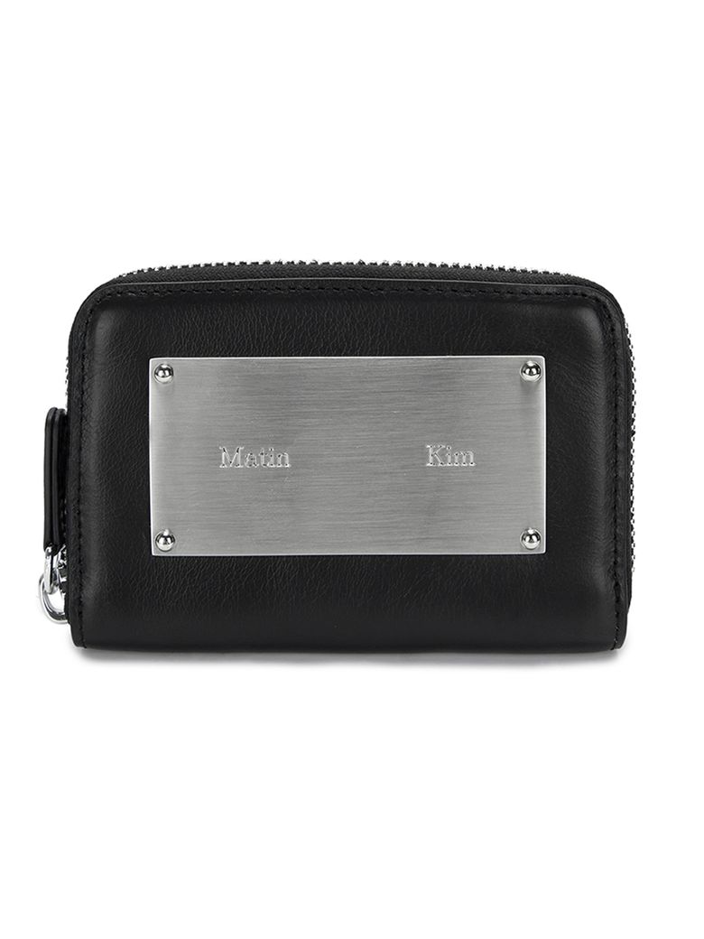 VINTAGE COMPACT WALLET IN BLACK