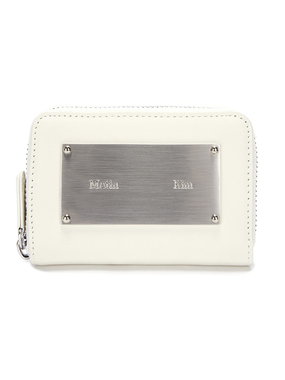 MUSINSA公式 | MATIN KIM VINTAGE COMPACT WALLET IN IVORY