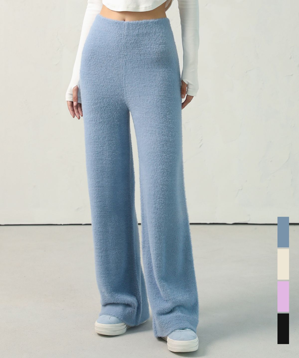 어반드레스(AVANDRESS) Happy Line Knit Pants - 4COL