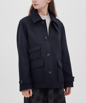 여성 발마칸 숏코트_ZD4CT020_W_DNV