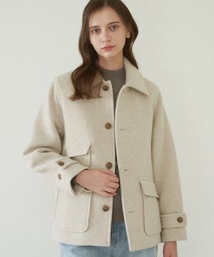 여성 발마칸 숏코트_ZD4CT020_W_OTM