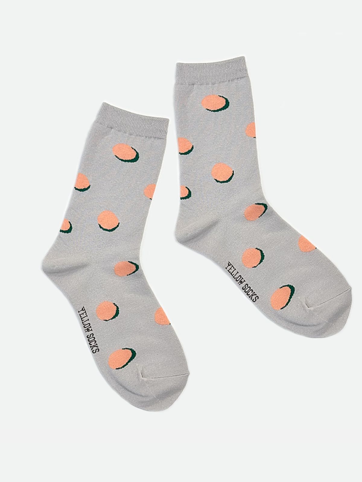 옐로우삭스(YELLOWSOCKS) 빈티지 도트 그레이